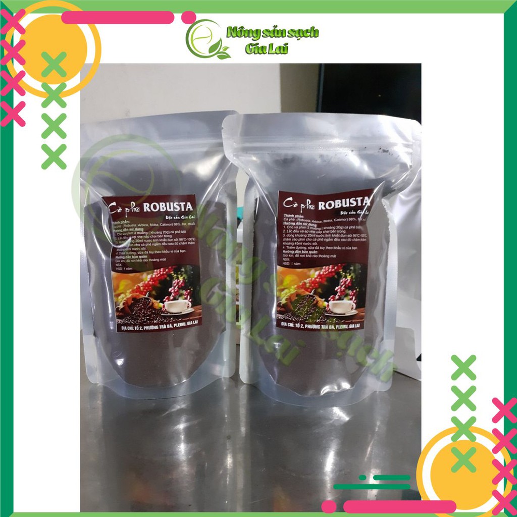 Cà phê bột, cà phê hạt nguyên chất sạch, ngon hàng chuẩn 1kg