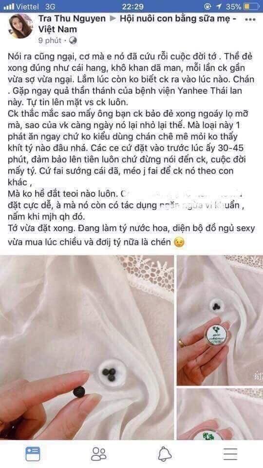 Viên đặt SE KHÍT VÙNG KÍN Thái Lan