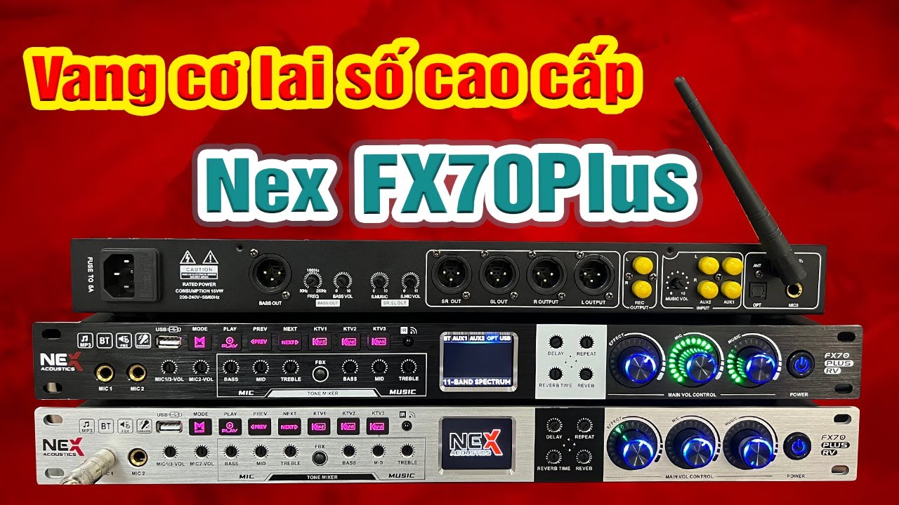 VANG CƠ NEX FX70 PLUS BẢN 2023 REVERB
