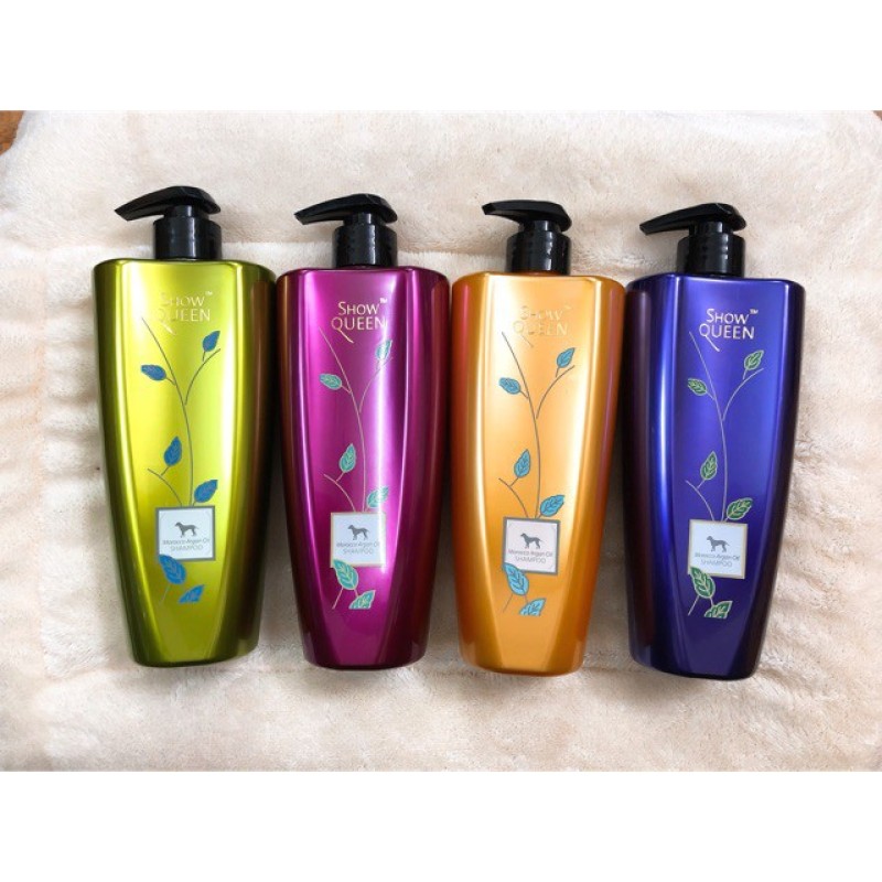 Sữa tắm cho chó mèo Show queen - 500ml(xanh)