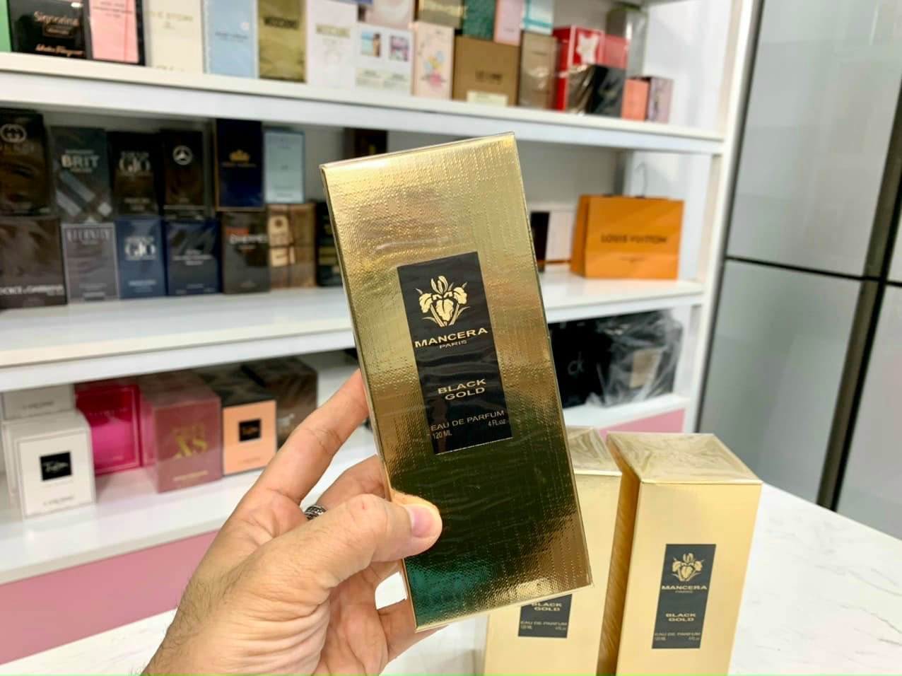 Nước Hoa Nam Mancera Black Gold EDP 120ml