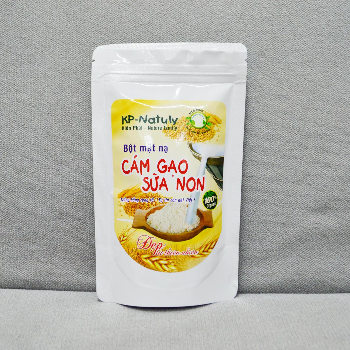 Bột mặt nạ cám gạo sữa non