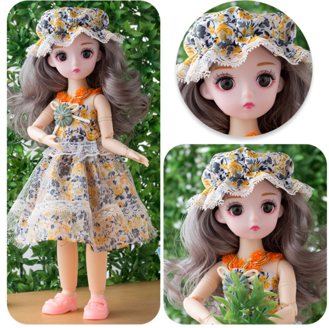 Đồ Chơi Búp Bê 3D Baboliy Cao 30cm 22 Khớp Vô Cùng Xinh Đẹp