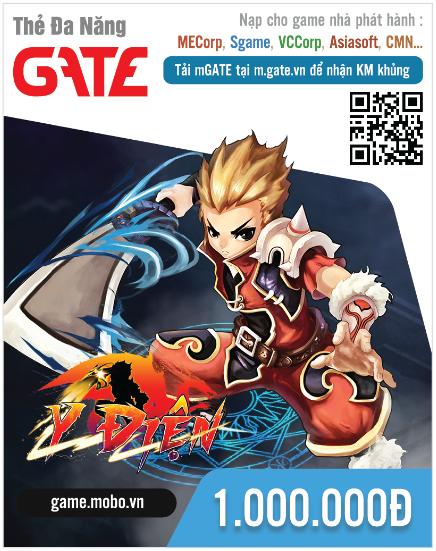 [HCM]Thẻ GATE 5.000.000 - nhận mã SIÊU TỐC về EMAIL đăng ký