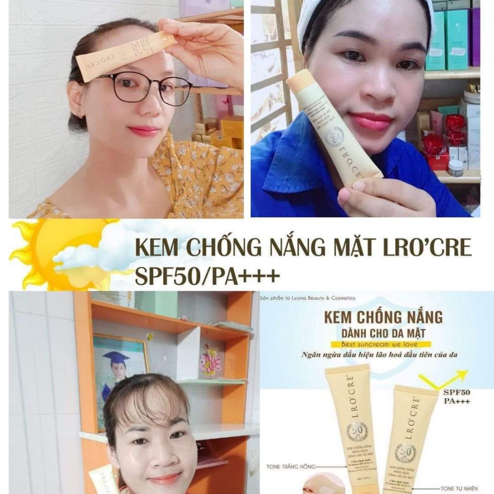 kem chống nắng Lro cre