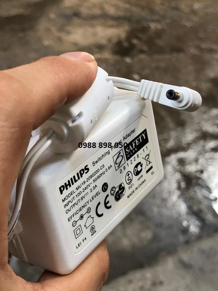 Adapter nguồn philipss 9v 2a hàng cao cấp