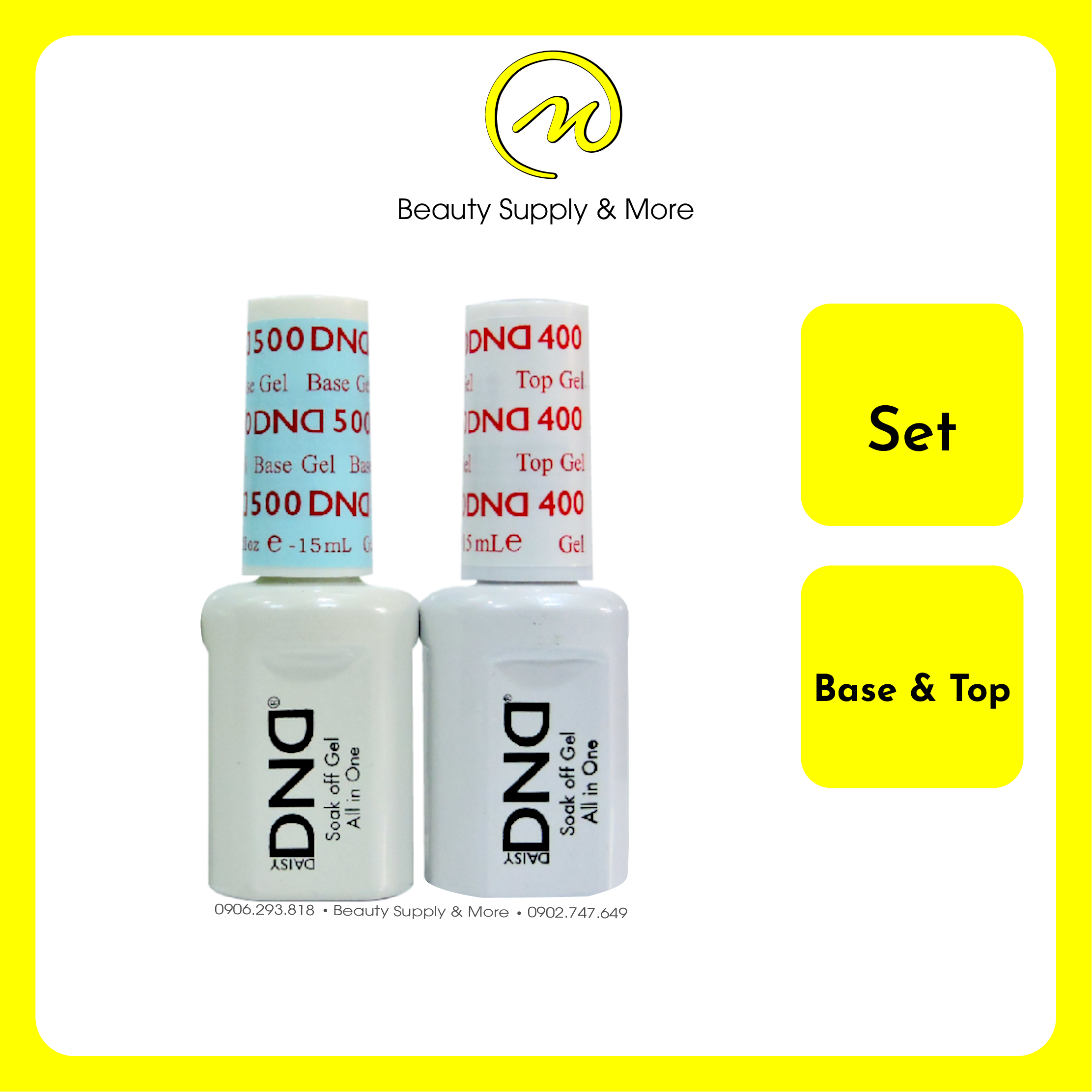 SƠN GEL Base Top DND/TOP/BASE CỦA MỸ