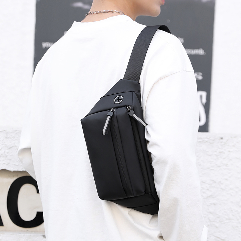 Túi đeo bao tử Unisex thời trang Hàn Quốc siêu nhẹ TC07 chống nước, có 3 kiểu đeo: đeo chéo, đeo hông, đeo vai, đeo lưng và ngực