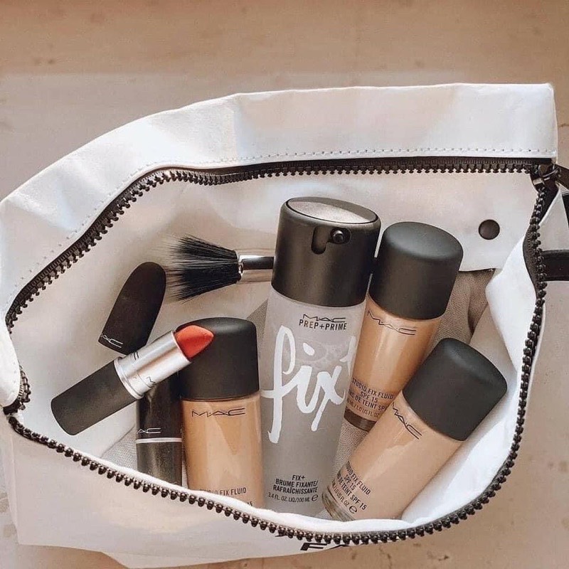 SET XỊT MAKEUP KHOÁ NỀN 30mL + KEM NỀN MAC STUDIO 5mL