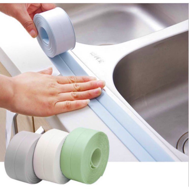 Cuộn băng dính dán viền chống bụi bẩn, chống thấm nước 3d họa tiết .đtvm