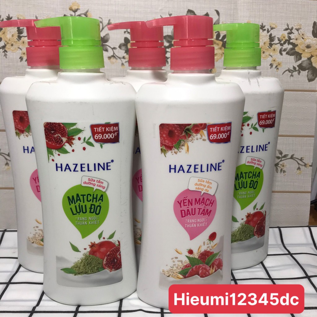 Sữa tắm dưỡng da Hazeline 670gr