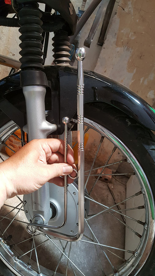 [HCM]CỘT TREO CỜ XE MÔ TÔ INOX