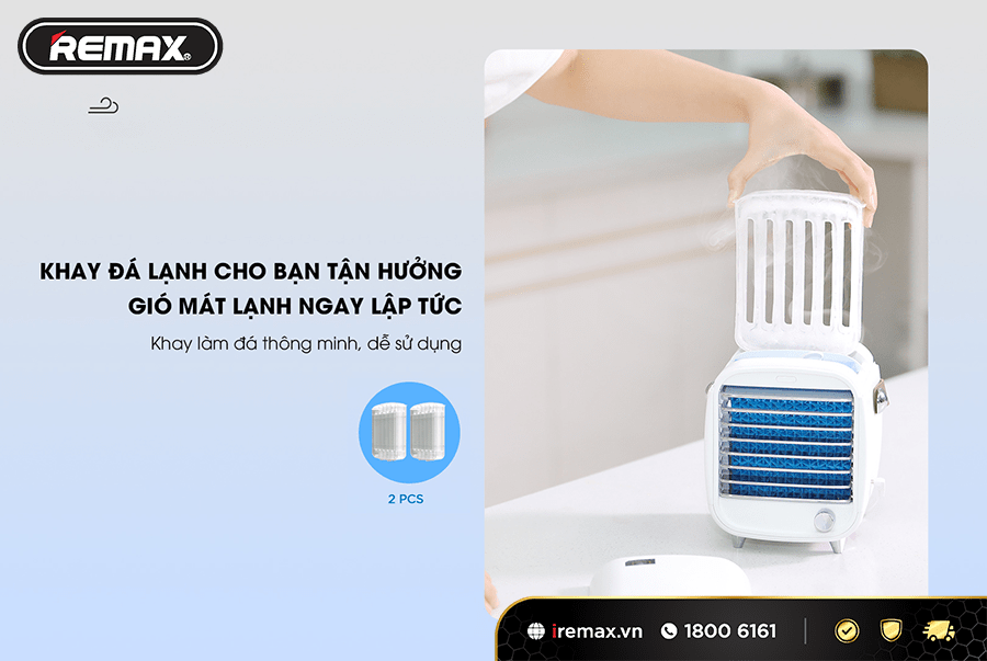 Quạt đá Quạt điều hòa Remax F35