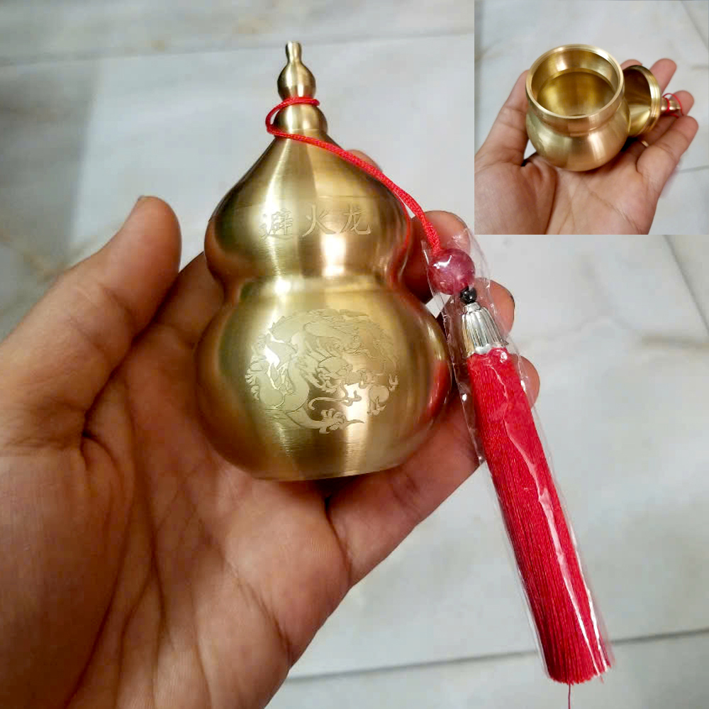 Hồ lô phong thủy bằng đồng-Nhiều cỡ
