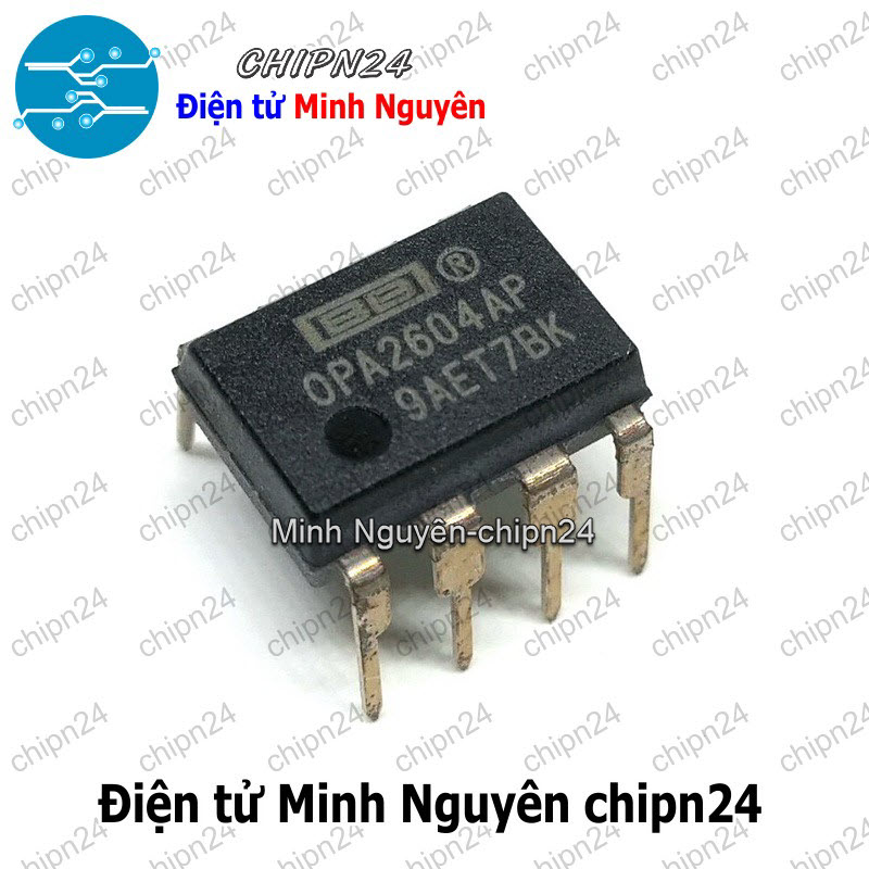 [1 con] (DIP) IC OPA2604 DIP-8 (OPA2604AP 2604) - HH005955
