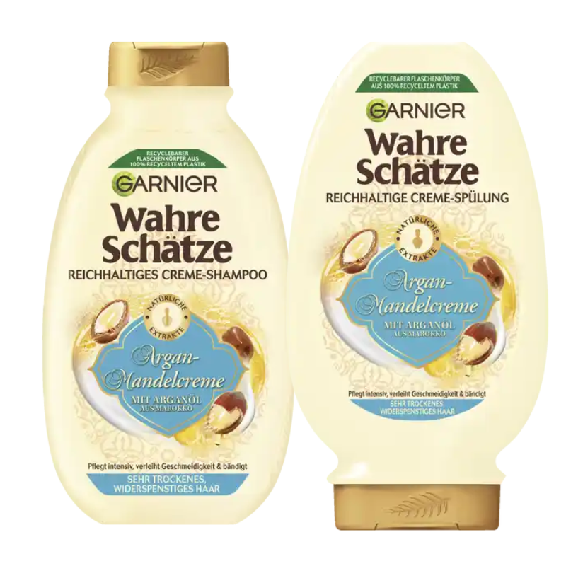 Dầu gội, kem ủ tóc Garnier Wahre Schatze - Hàng Đức