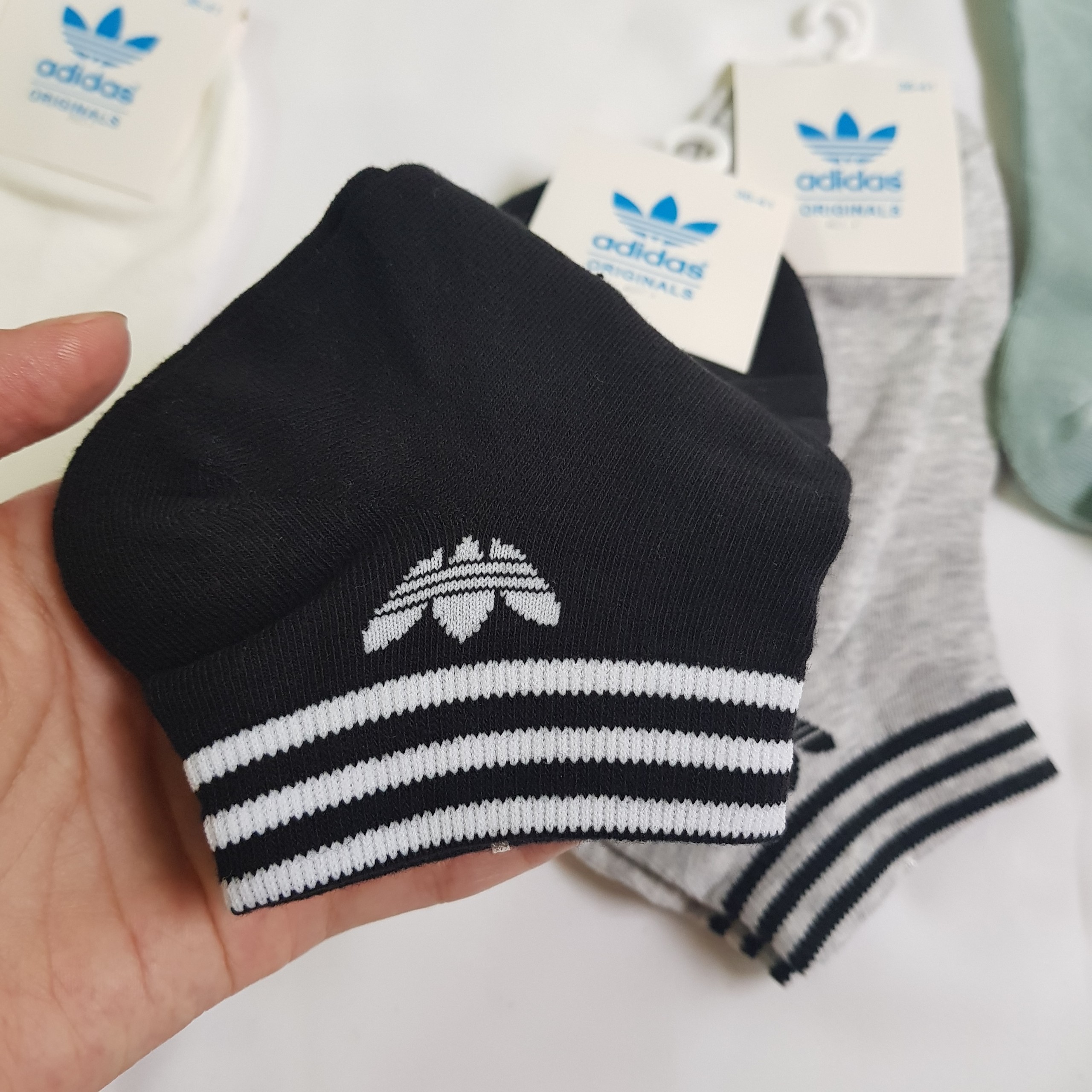 TẤT VỚ CỔ NGẮN ADIDAS COTTON MỀM MỊN