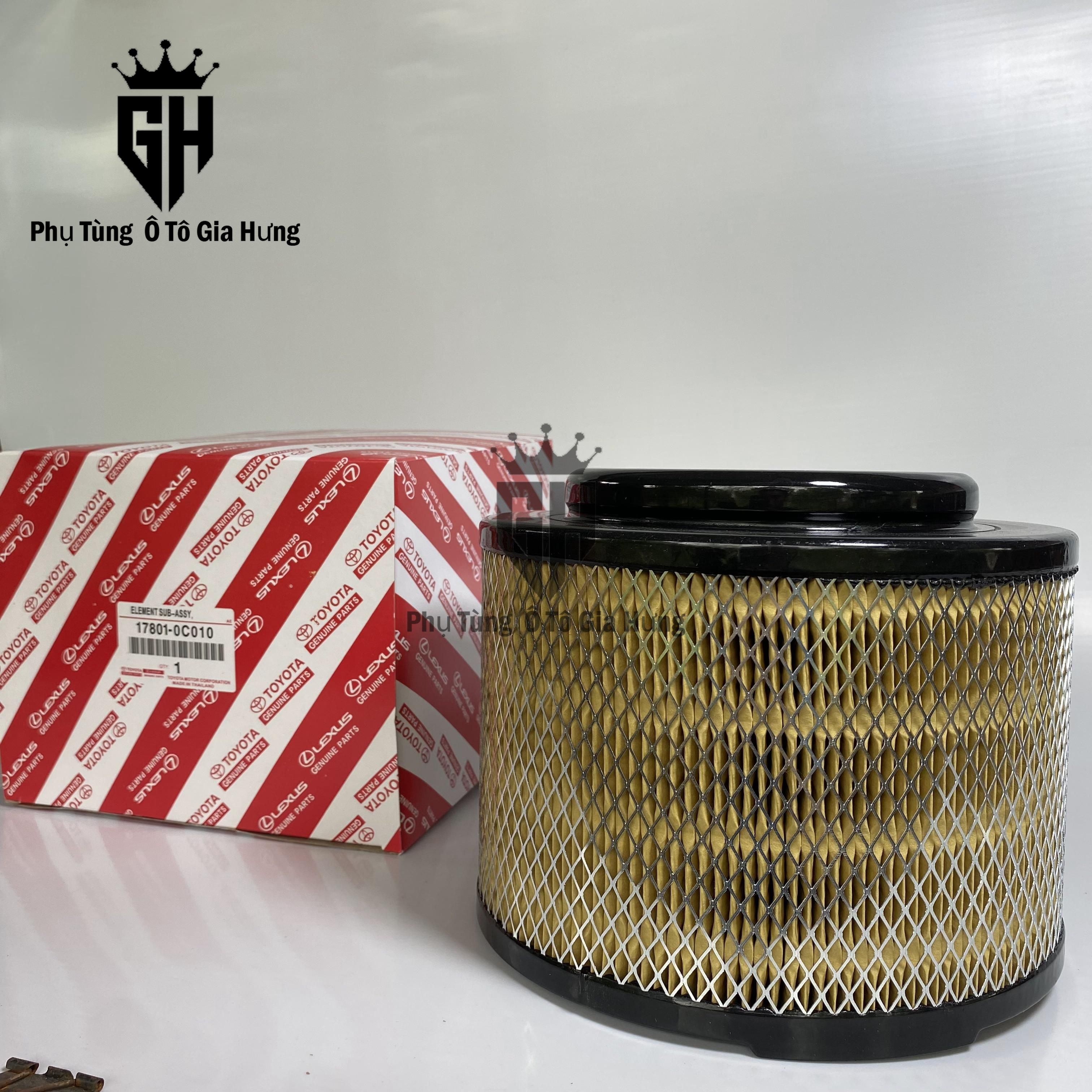 Lọc gió động cơ Toyota Innova đời 2005-2015, Toyota Fortuner đời 2005-2015, Toyota Hilux đời 2005-2015