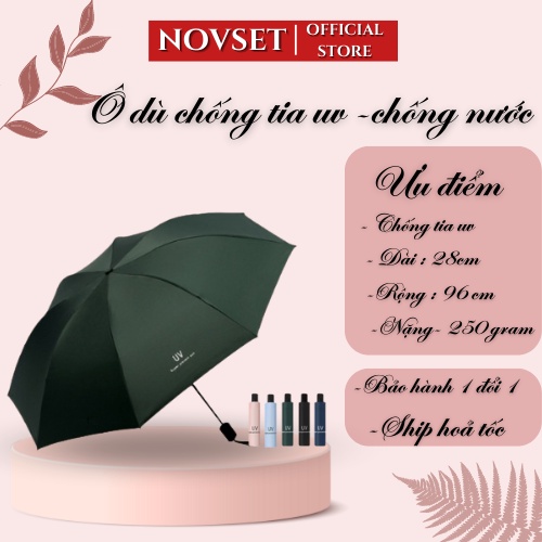 Ô gấp gọn phủ lớp chống tia UV