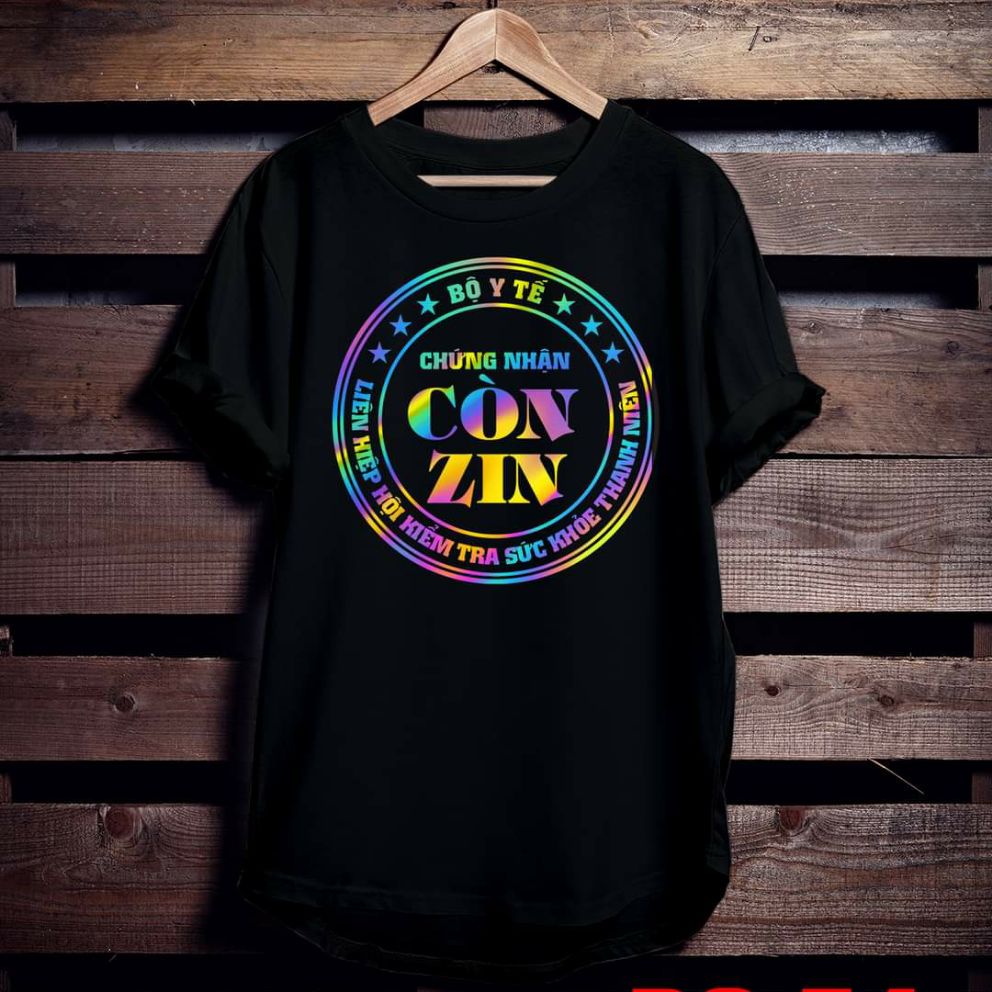 Áo thun TAY NGẮN phản quang 7 màu chứng nhận còn zin