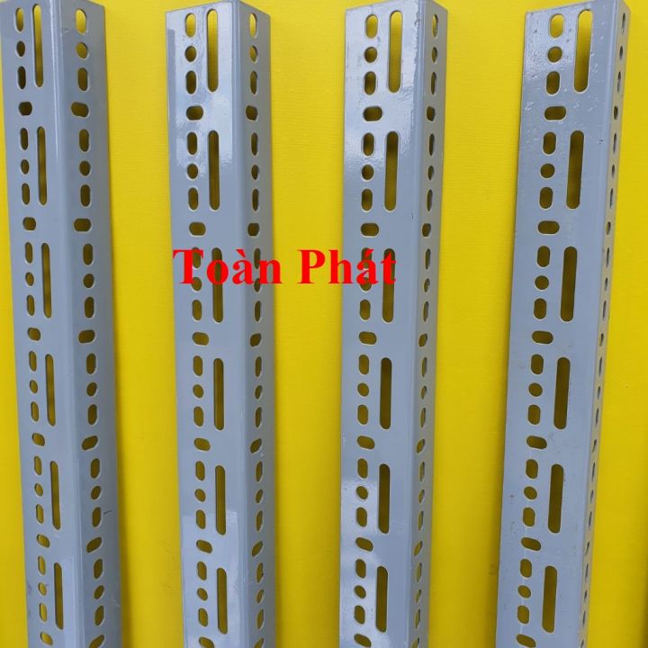 Cây sắt V lỗ ( V3x5 ) lắp kệ đa năng - Cây dài từ 20cm đến 1m