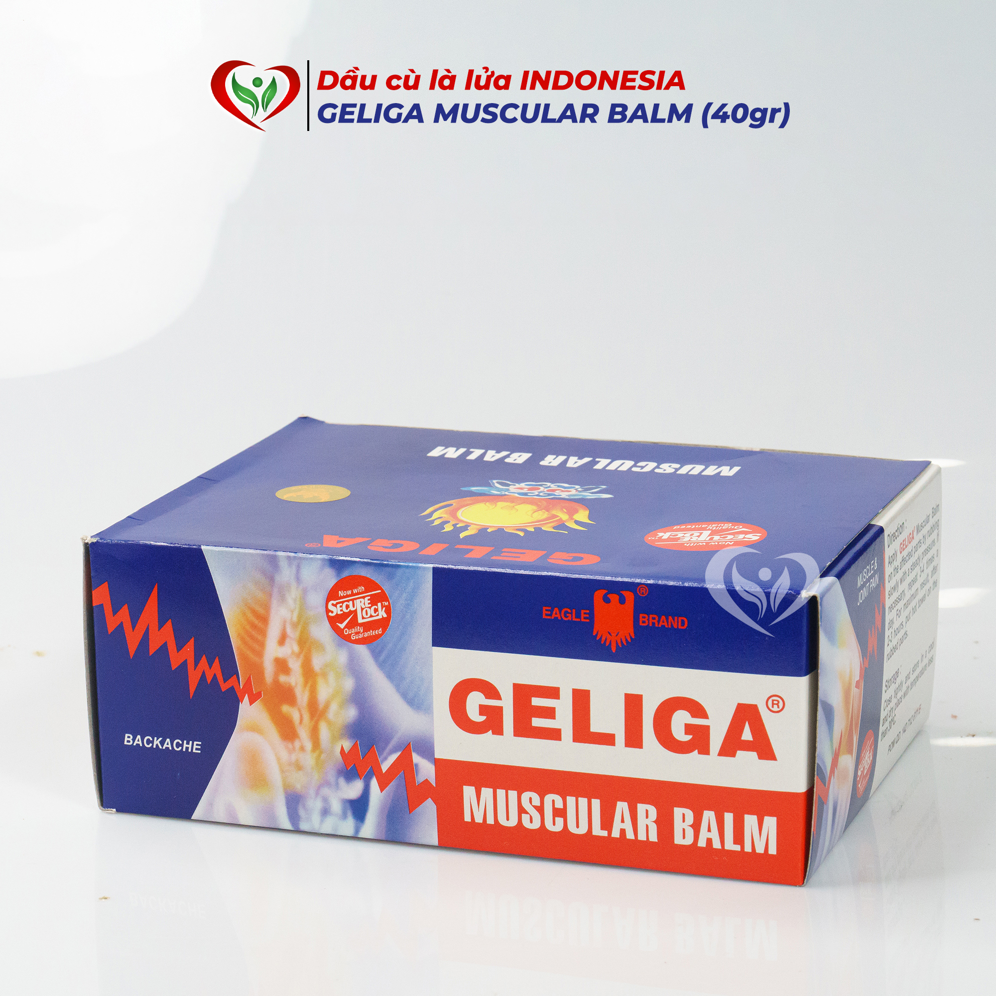 Dầu Cù Là Lửa GELIGA 40G INDONESIA 40g