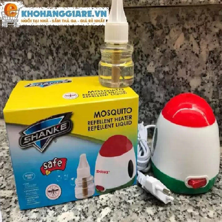 Máy đuổi muỗi xông tinh dầu Hacker / Shanke
