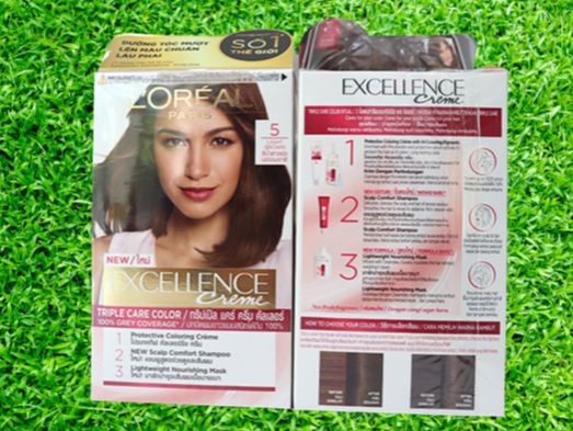 Màu nhuộm dưỡng tóc phủ bạc Loreal Paris Excellence