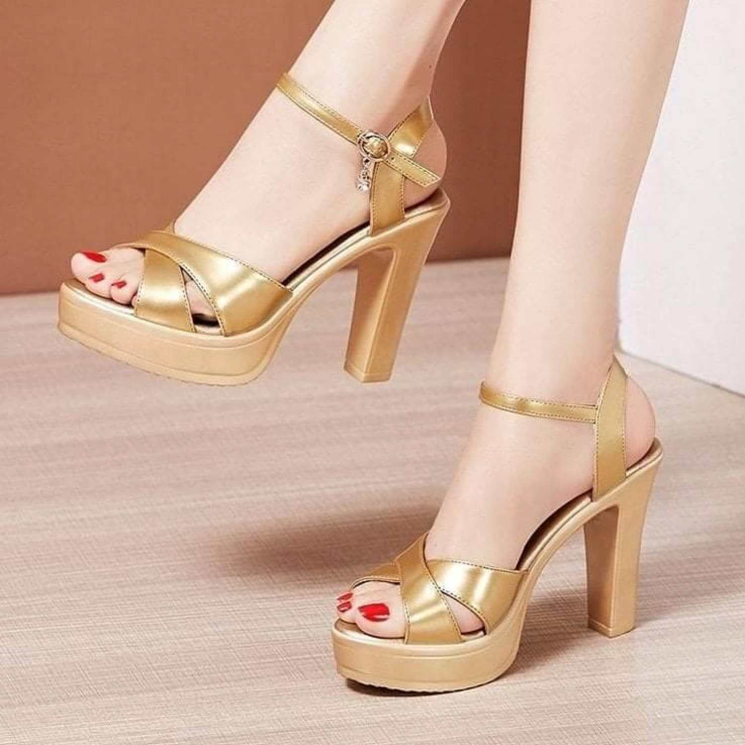 Sandal quai xéo cao cấp MS0112