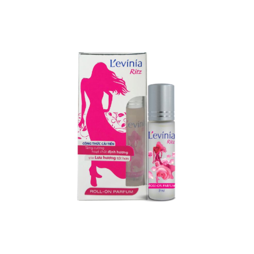 Nước hoa lăn Hồng Ritz l'evinia levinia 9ml