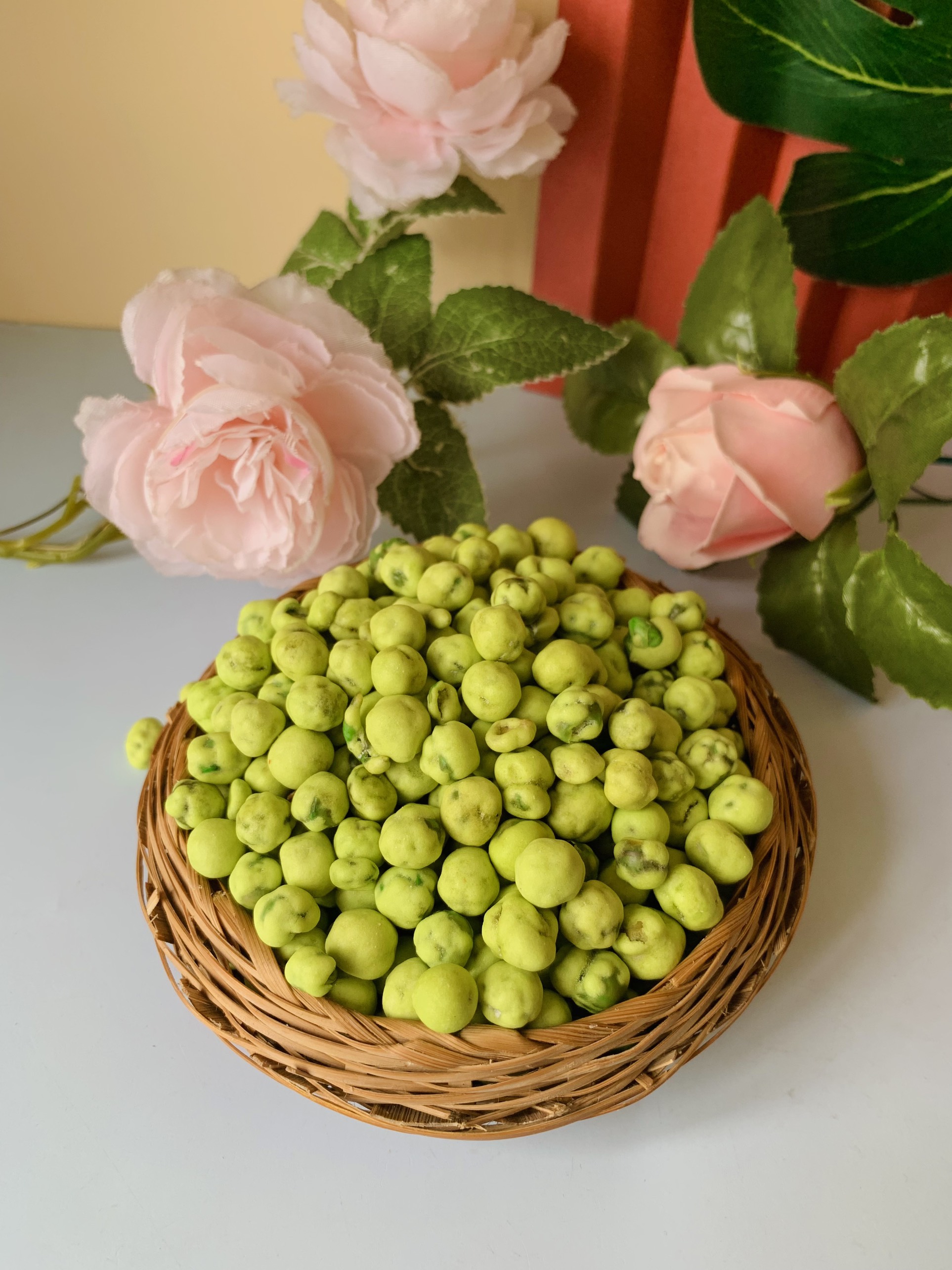 500g Đậu Hà Lan Wasabi Bò Đội Nón