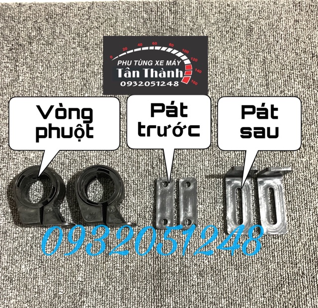 Mắt mèo phản quang đủ màu kèm pát ốc( 1 cặp gắn 2 bên)