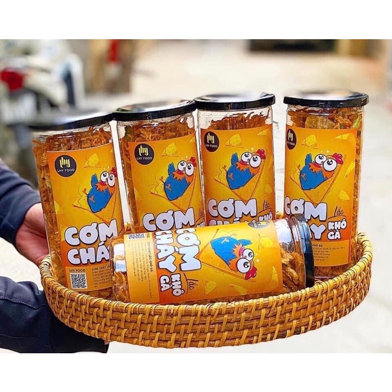 Cơm cháy lắc khô gà 35k/ 1 lọ cao 300g