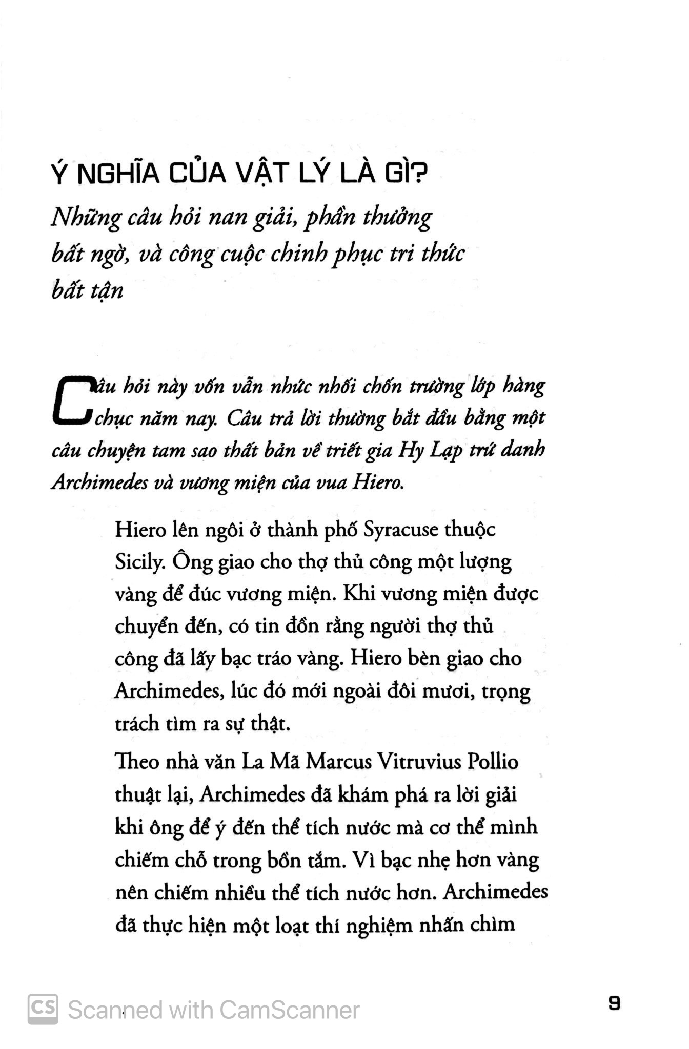 Những Câu Hỏi Lớn Vật Lý
