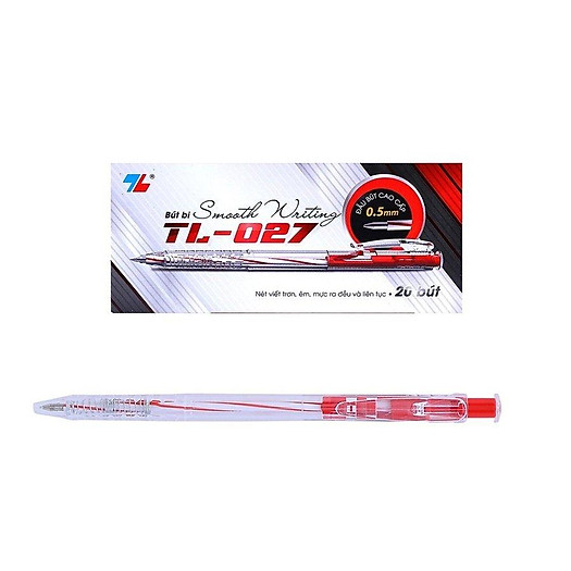 bút bi TL 027 hộp 20 bút