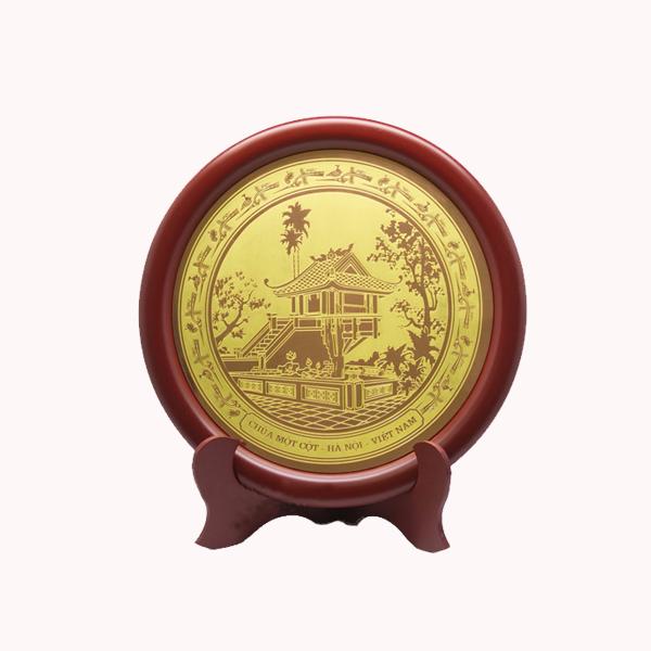 quà tặng trống đồng 23cm ăn mòn