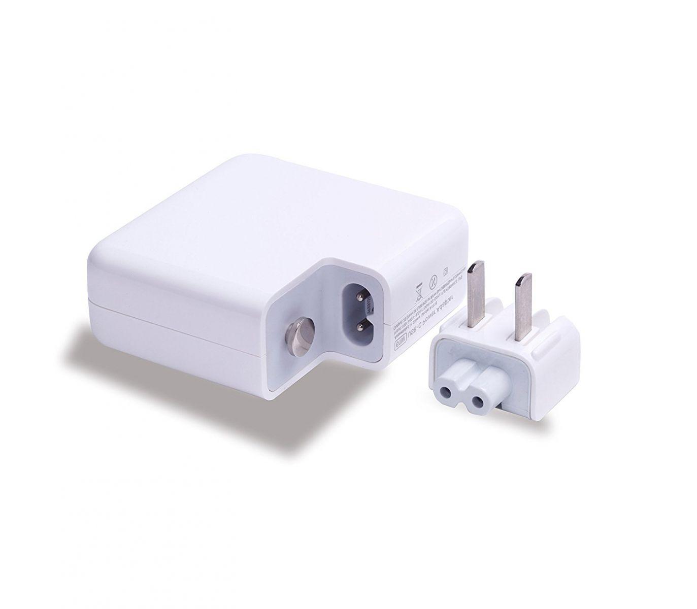 Đầu củ sạc 2 chấu cho Macbook - Ipad