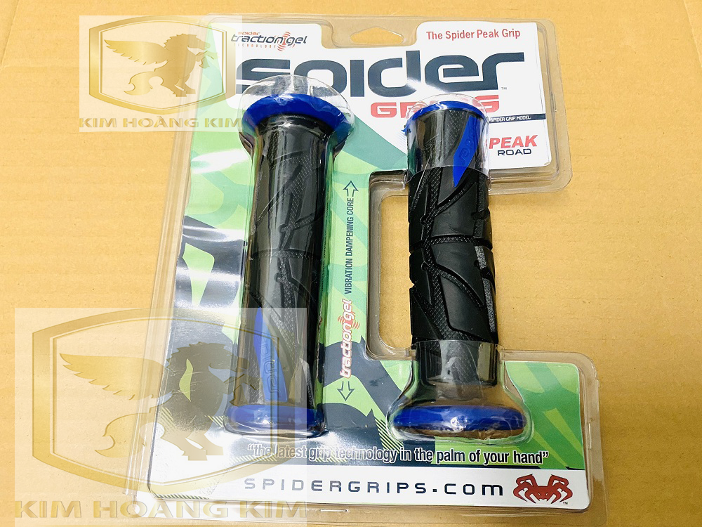 Bao Tay Spider siêu rẻ gắn xe máy (màu Xanh)