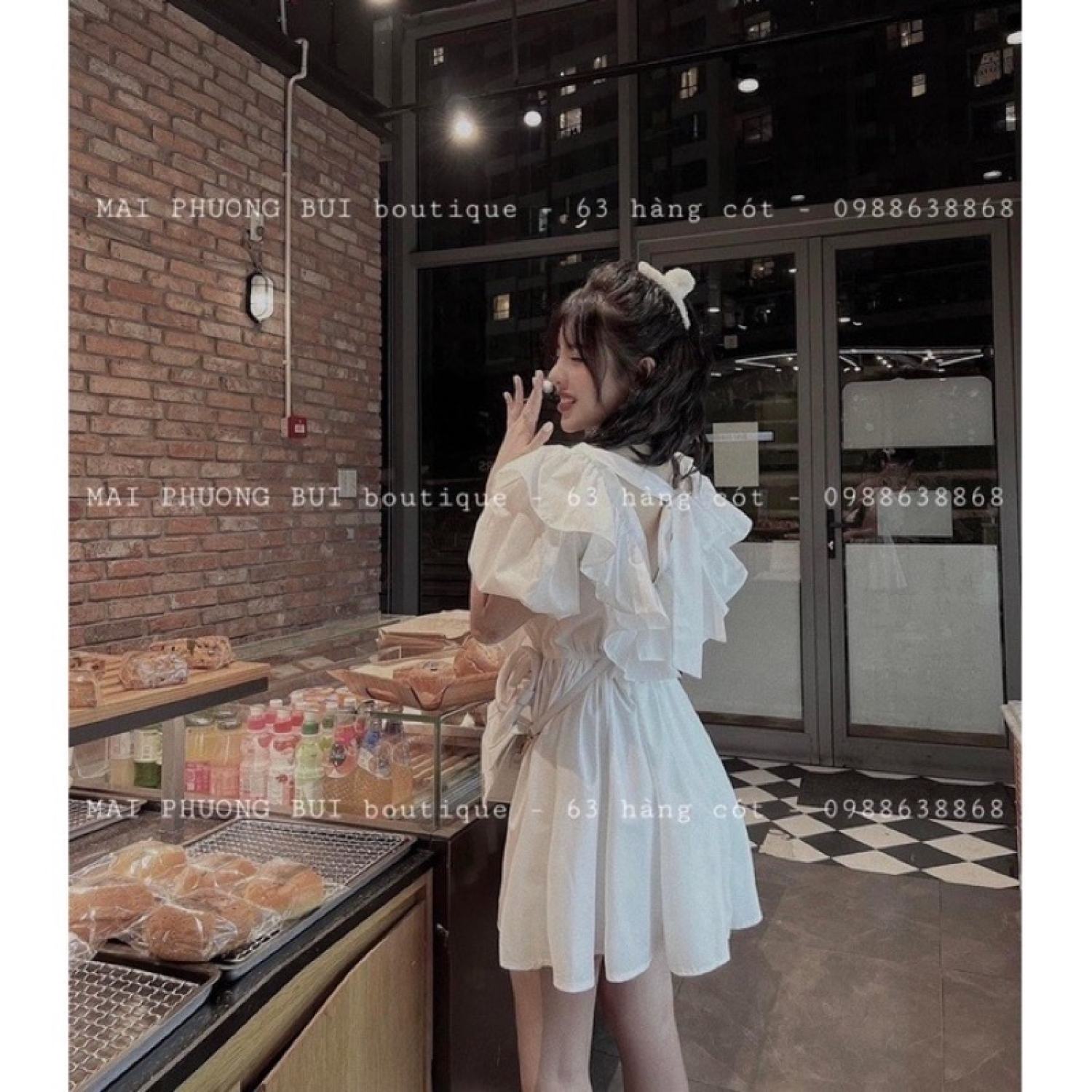 ĐẦM BABYDOLL CỔ BÈO BIGSIZE 55-90KG( BÈO BÉO BIGSIZE)