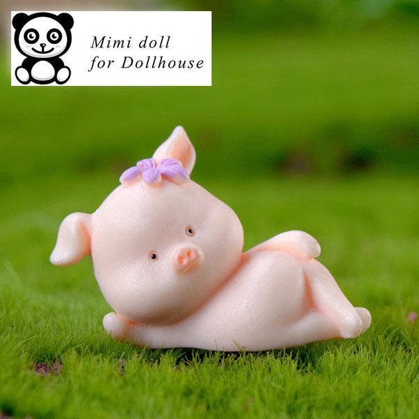 Charm Slime Mô hình set 04 chú heo dễ thương HPMCharm