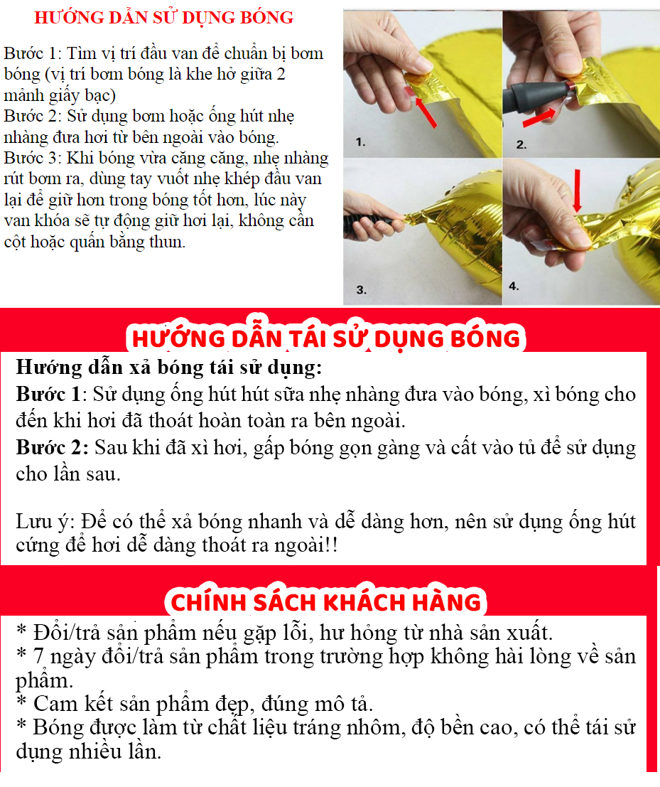 set bóng sinh nhật nhiều mẫu HOT lãng mạn
