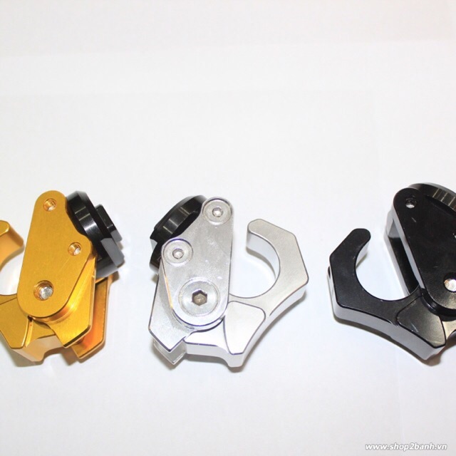 MÓC TREO ĐỒ BIKER GẬP NHÔM CNC