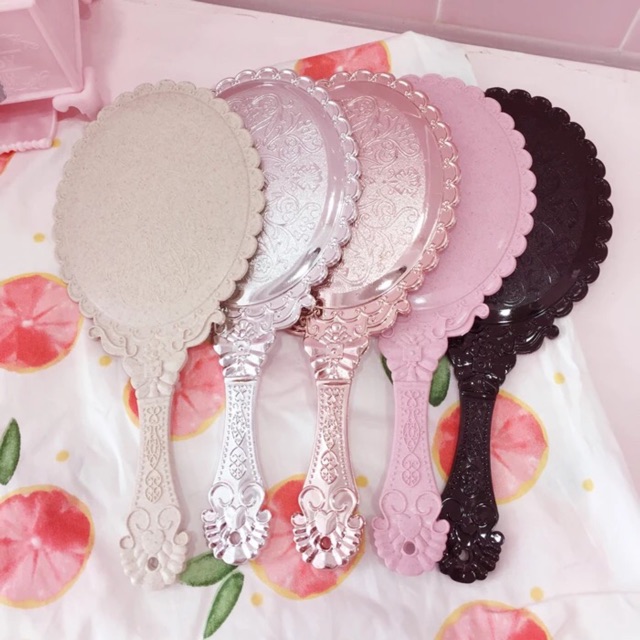Gương Princess cầm tay không gập
