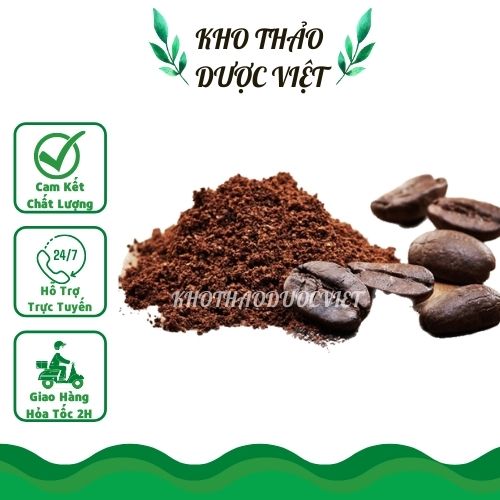 1kg Bã cà phê ( bã cafe ) tắm trắng nguyên chất