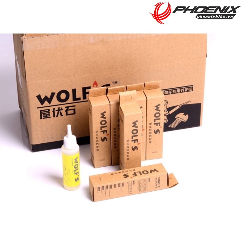 Dầu tra xích xe đạp Wolf