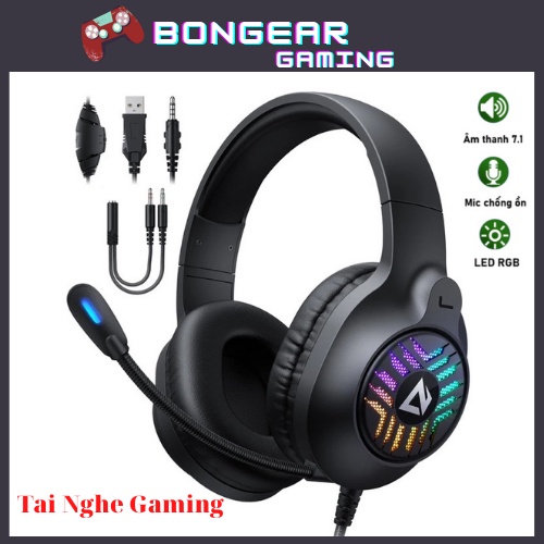 Tai nghe vsp gaming gh-x1 led