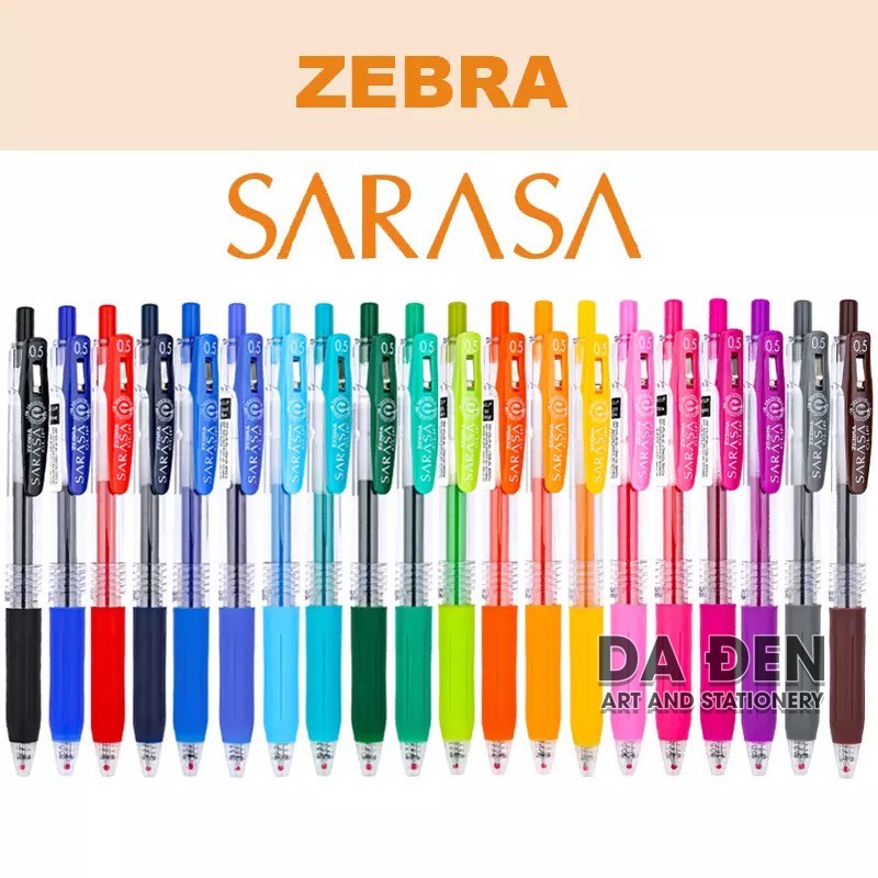 [HCM]Bút gel ZEBRA Sarasa Clip JJ15 - 0.5 (Nhật Bản)