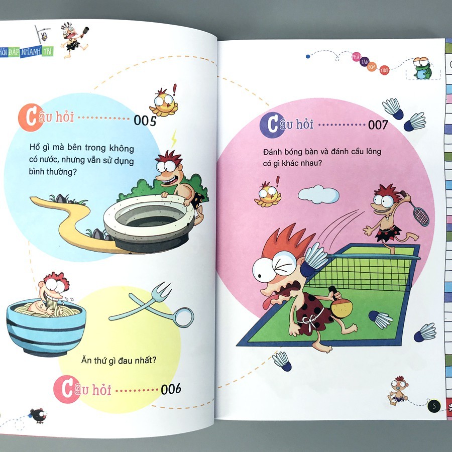 Hỏi đáp nhanh trí - Phát tán bom cười