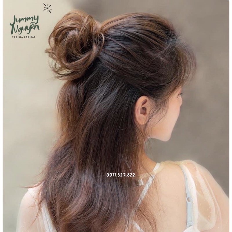 TÓC GIẢ BÚI MINI 😍BÚI DẠNG KẸP 🥰 MẪU MỚI KẸP TO