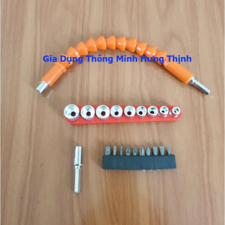 Dây nối dài và phụ kiện bulong vặn ốc cho máy máy khoan pin khoan